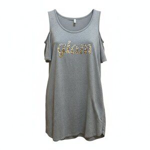 “Glam” Sequin T-Shirt Dress